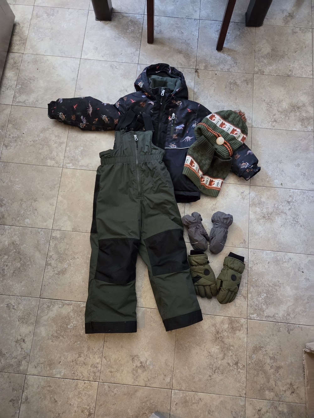 Peluche & Tartine Snowsuit Toddler Boy Size 6